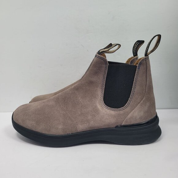 Blundstone 2145 Men's Rustic Brown Suede Chelsea Boots US Size 8.5 - Picture 2 of 9